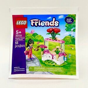 LEGO 30721 Flower Stand with Roses FRIENDS New in Hand